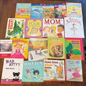 Book Collection Assorted Kids Picture Books - Collection 18 books as shown